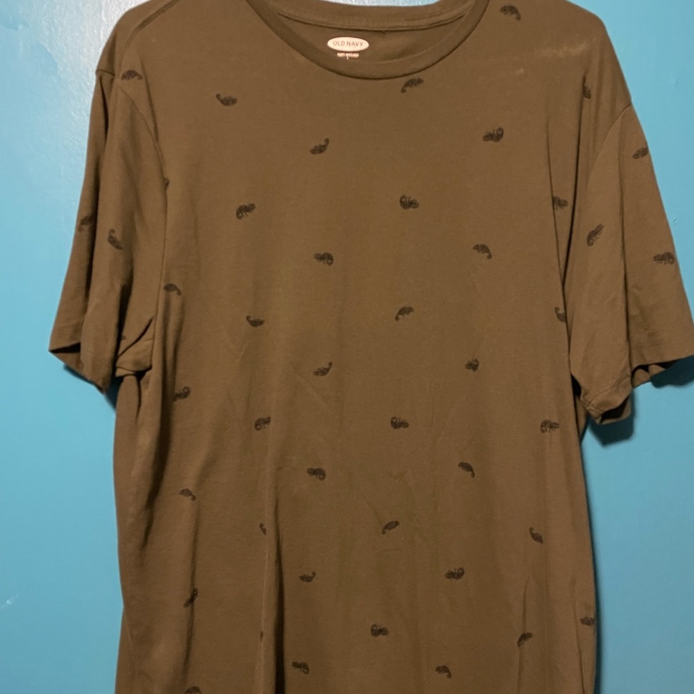 Mens short sleeve tee shirt